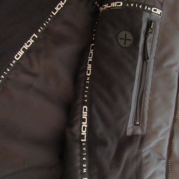 Liquid Men's Meran two-tone insulated Jacket - Picture 5 of 8